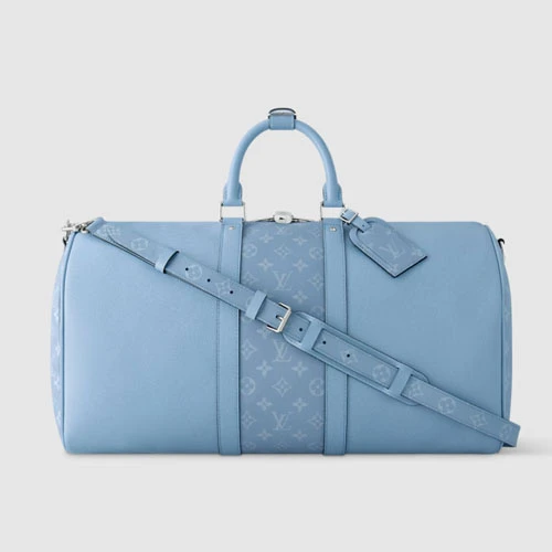 keepall bandouliere 50 blue m14122 1 keepall bandouliere 50 blue m14122 1