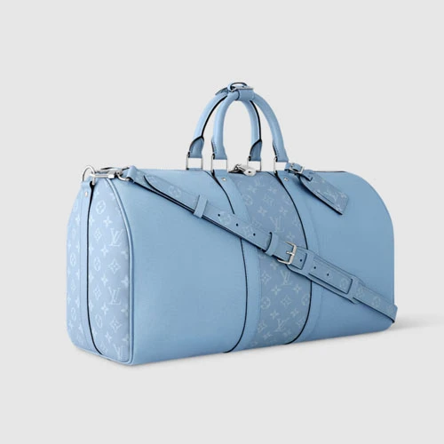 keepall bandouliere 50 blue m14122 2 keepall bandouliere 50 blue m14122 2