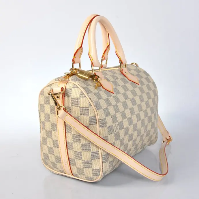 2013 damier azur speedy bandouliere speedy 25 n41000 4 2013 damier azur speedy bandouliere speedy 25 n41000 4