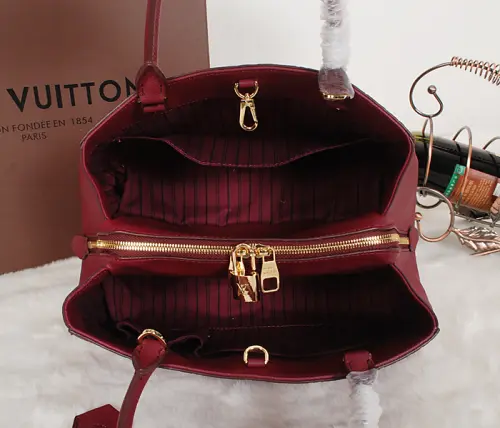 2014 monogram canvas montaigne bag bb deep red m41050 6 3 2014 monogram canvas montaigne bag bb deep red m41050 6 3