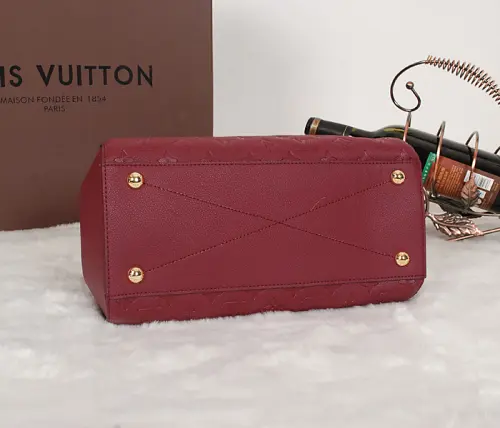 2014 monogram canvas montaigne bag bb deep red m41050 6 5 2014 monogram canvas montaigne bag bb deep red m41050 6 5