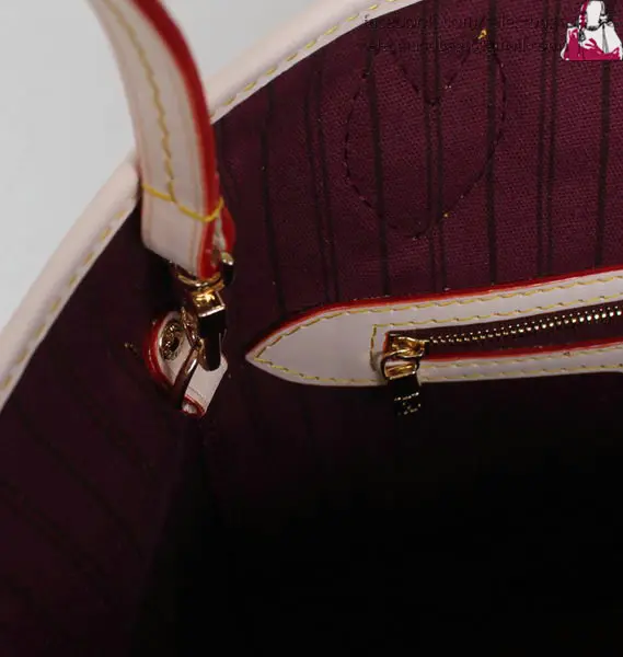 2014 new monogram neverfull gm red with pochette m40991 2
