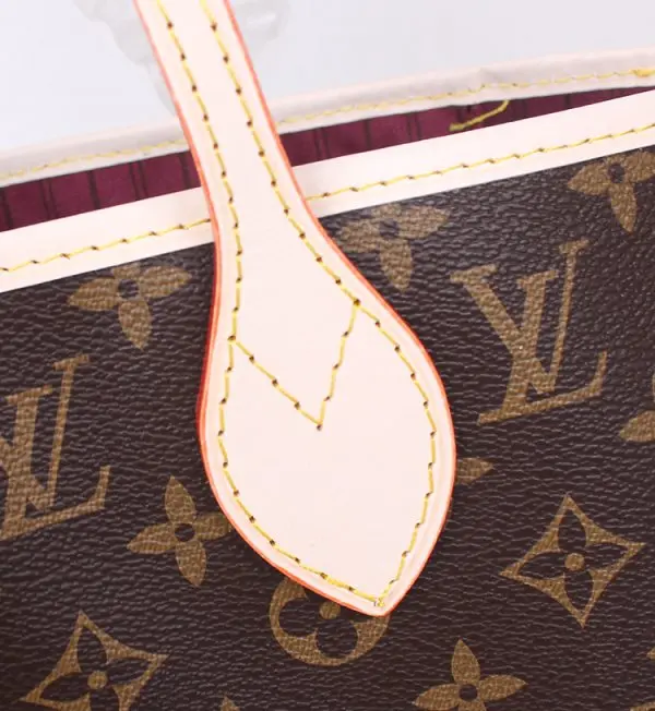 2014 new monogram neverfull gm red with pochette m40991 8