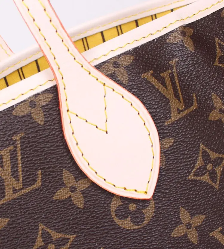 2014 new monogram neverfull gm yellow with pochette m40992 7