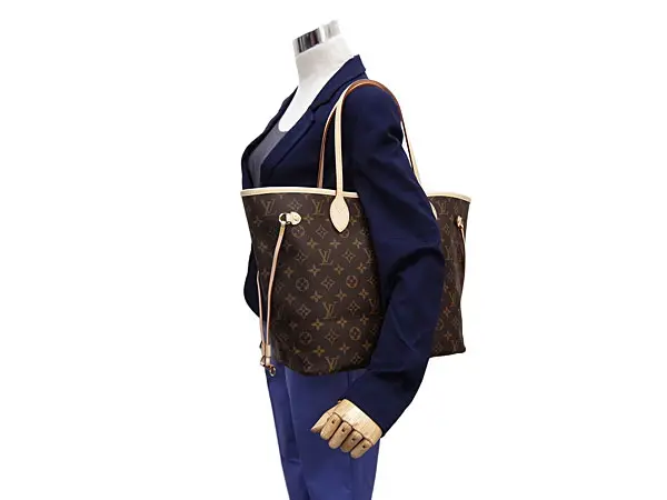 2014 new monogram neverfull mm red with pochette m40996 4