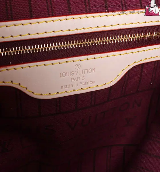 2014 new monogram neverfull mm red with pochette m40996 8