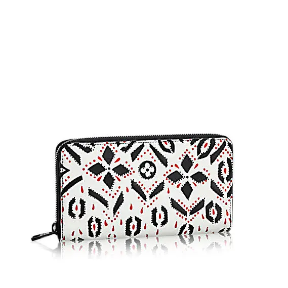 2015 2016 graphic print zipper wallet m61496 1