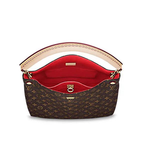 2015 gaia monogram hobo handbag cherry m41620 3 2015 gaia monogram hobo handbag cherry m41620 3