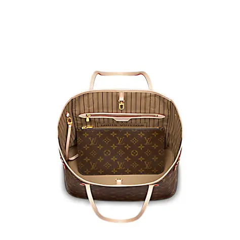 2015 monogram neverfull mm with pochette beige m40995 3 2015 monogram neverfull mm with pochette beige m40995 3