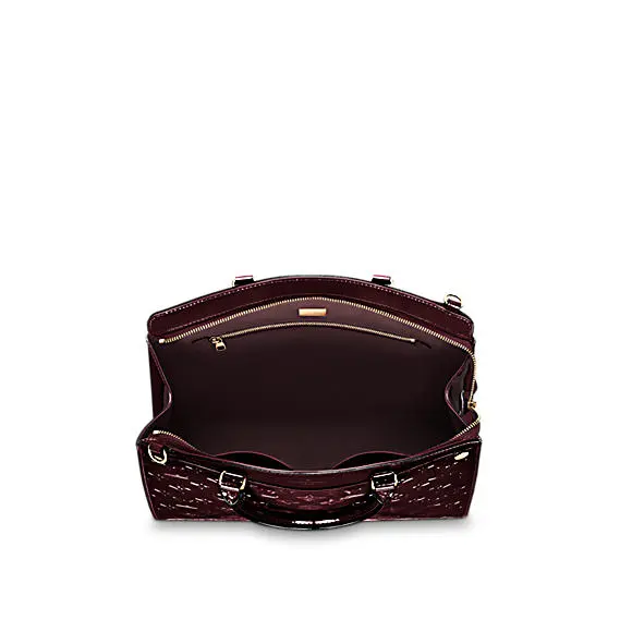 2015 monogram vernis brea mm handbag amarante m50597 2