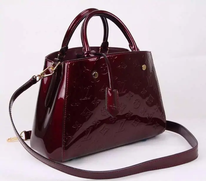2015 monogram vernis montaigne bb amarante m50403 4