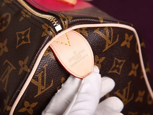 2015 summer monogram v speedy 30 handbag pink m41533 2