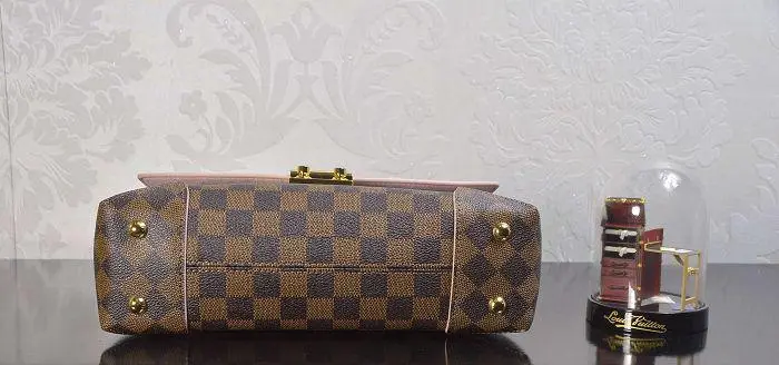 2016 damier canvas caissa clutch rose ballerine n41597 4 2016 damier canvas caissa clutch rose ballerine n41597 4