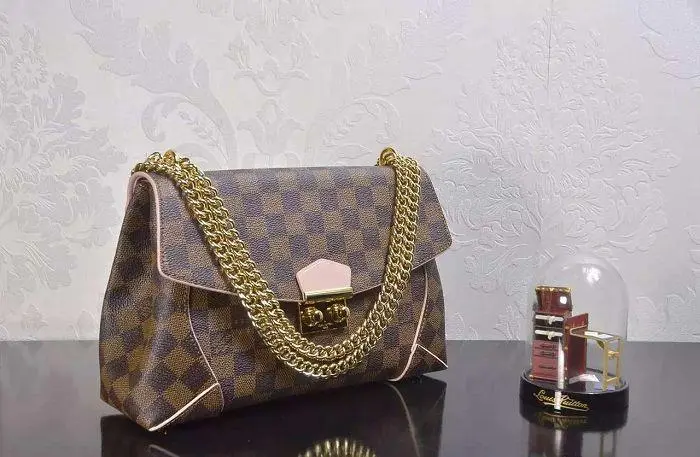 2016 damier canvas caissa clutch rose ballerine n41597 5 2016 damier canvas caissa clutch rose ballerine n41597 5