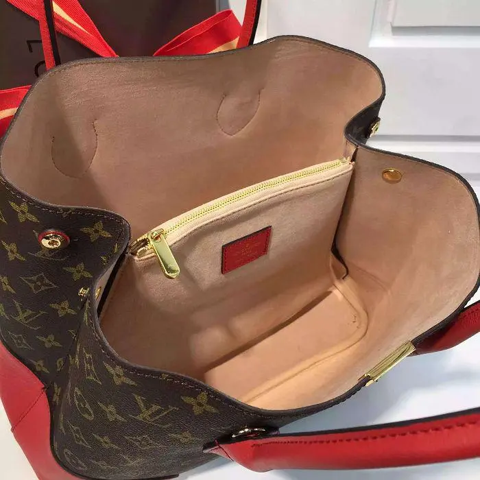 2016 premium monogram canvas flandrin handbag cherry m41596 6