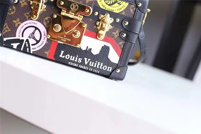 2016 premium monogram petite malle world tour handbag m43229 7 2016 premium monogram petite malle world tour handbag m43229 7