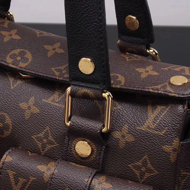 2017 premium monogram canvas manhattan bag black m44207 6 2017 premium monogram canvas manhattan bag black m44207 6