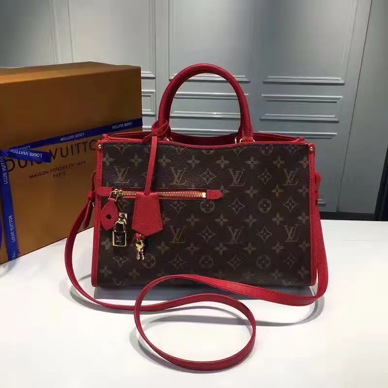2017 premium monogram canvas popincourt bag red m43433 6 2017 premium monogram canvas popincourt bag red m43433 6