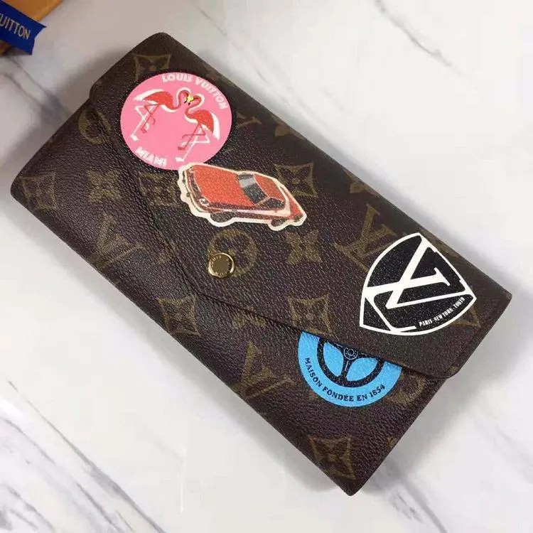 2017 premium monogram canvas sarah wallet m62147 5 2017 premium monogram canvas sarah wallet m62147 5