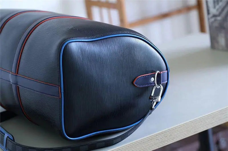 2018 keepall bandouliere 50 blue epi m51462 4