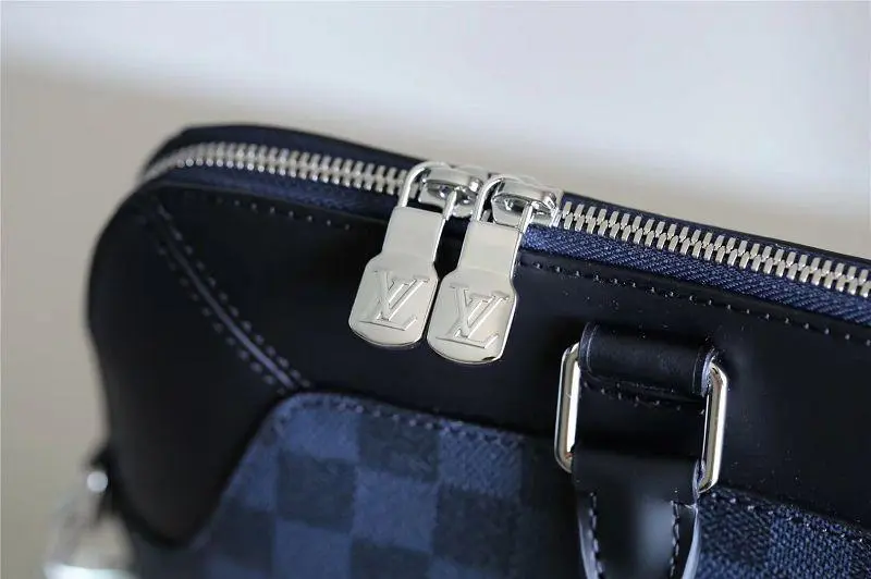 2018 men oliver briefcase damier cobalt canvas n51199 12