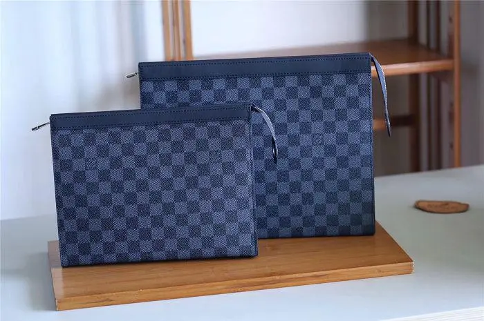 2018 men pochette voyage gm damier graphite canvas n60054 2