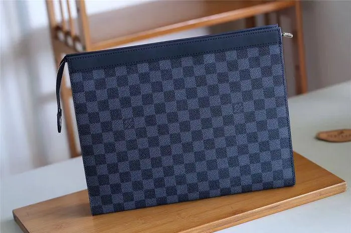 2018 men pochette voyage gm damier graphite canvas n60054 3
