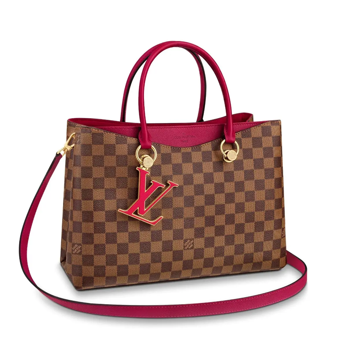 2018 premium damier ebene canvas lv riverside lie de vin n40052 1 2018 premium damier ebene canvas lv riverside lie de vin n40052 1