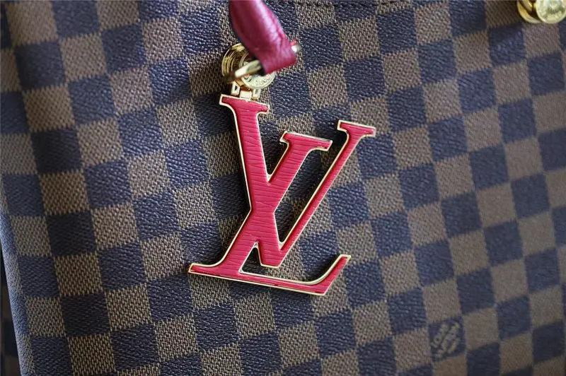 2018 premium damier ebene canvas lv riverside lie de vin n40052 7