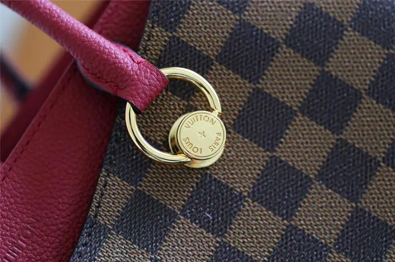 2018 premium damier ebene canvas lv riverside lie de vin n40052 9