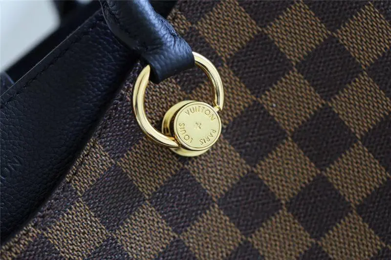 2018 premium damier ebene canvas lv riverside noir n40050 8