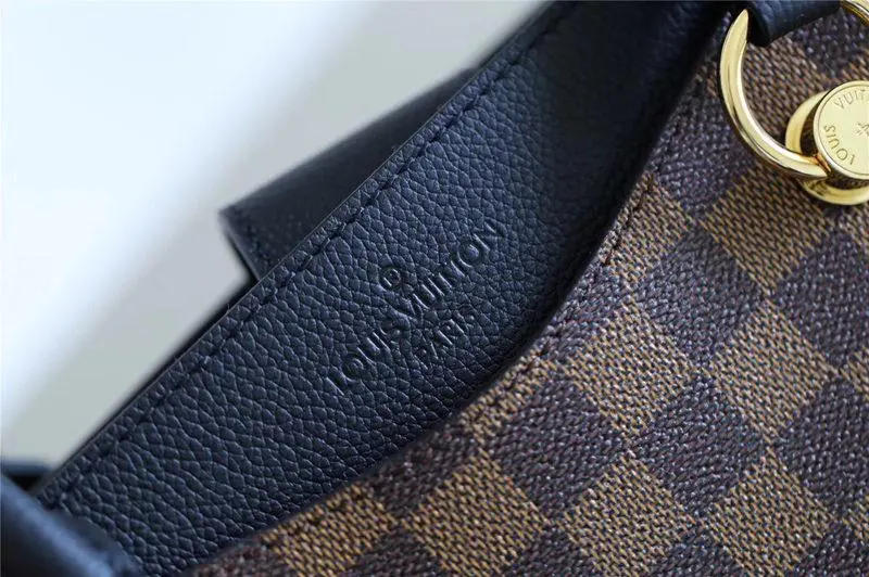 2018 premium damier ebene canvas lv riverside noir n40050 9
