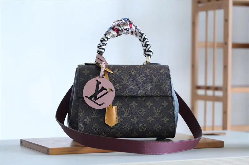 2018 premium monogram canvas cluny bb m43982 3