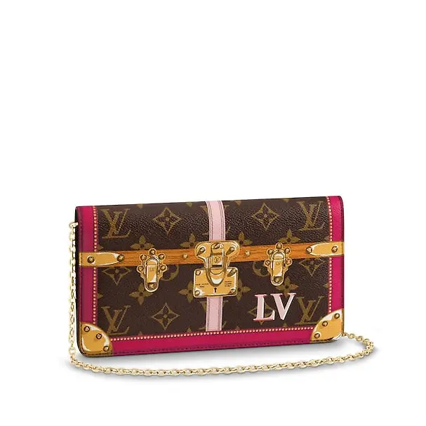 2018 premium monogram canvas pochette weekend clutch m62456 1