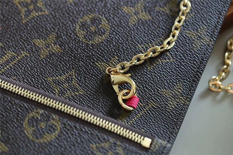 2018 premium monogram canvas pochette weekend clutch m62456 5