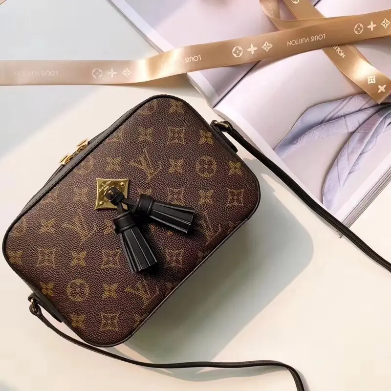 2018 premium monogram canvas saintonge handbag black m43559 4 2018 premium monogram canvas saintonge handbag black m43559 4