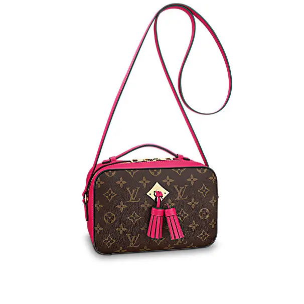 2018 premium monogram canvas saintonge handbag freesia m43557 1 2018 premium monogram canvas saintonge handbag freesia m43557 1