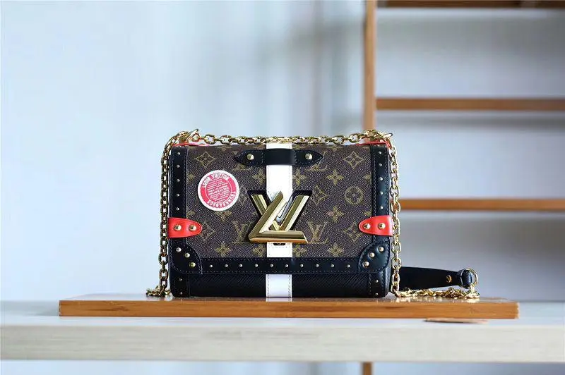 2018 premium monogram canvas twist mm m43629 5