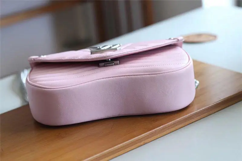 2018 premium new wave chain bag mm smoothie pink m51944 4