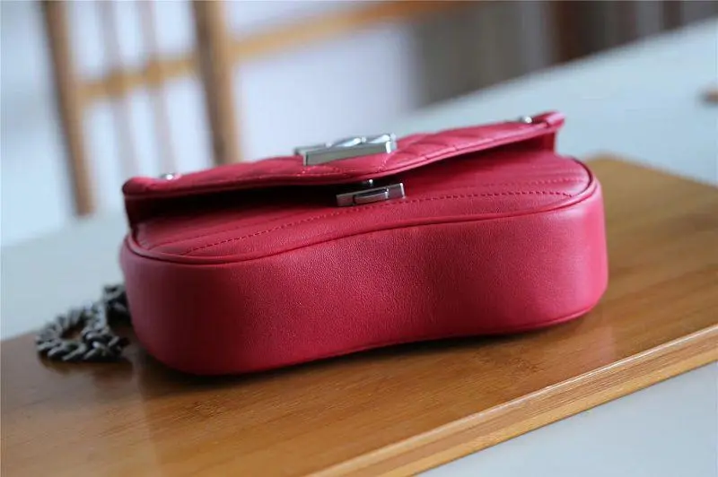 2018 premium new wave chain bag pm scarlet red ecarlate m51930 5 2018 premium new wave chain bag pm scarlet red ecarlate m51930 5