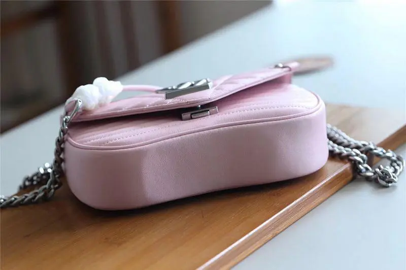 2018 premium new wave chain bag pm smoothie pink m51933 5 2018 premium new wave chain bag pm smoothie pink m51933 5