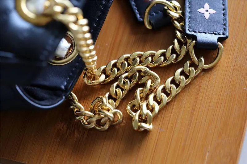 2018 premium new wave chain tote deep black noir m51496 2 2018 premium new wave chain tote deep black noir m51496 2