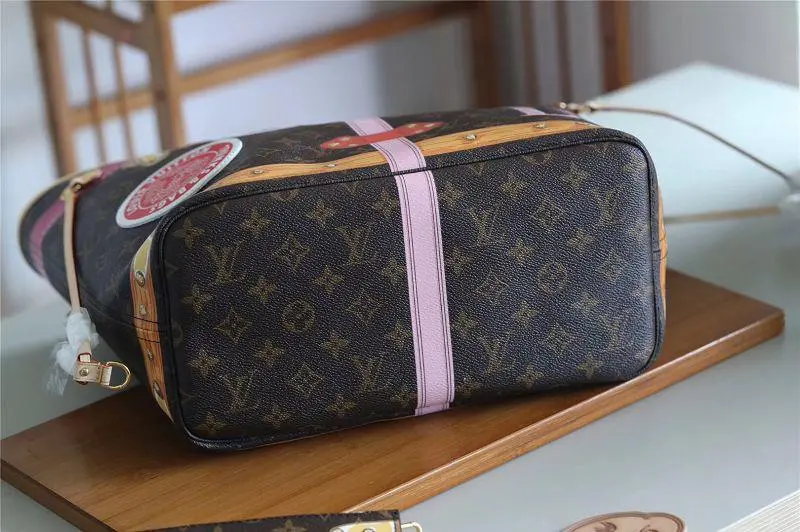 2018 premium resort monogram neverfull mm m41390 4