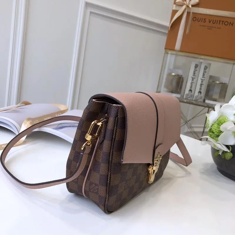 2019 cruise damier ebene canvas clapton bag magnolia n44244 1 2019 cruise damier ebene canvas clapton bag magnolia n44244 1
