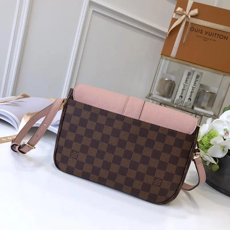 2019 cruise damier ebene canvas clapton bag magnolia n44244 5 2019 cruise damier ebene canvas clapton bag magnolia n44244 5