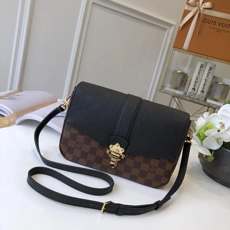 2019 cruise damier ebene canvas clapton bag n44243 1