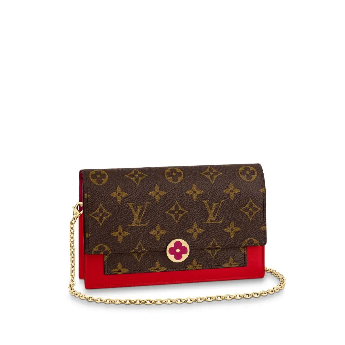 2019 cruise flore chain wallet red m67406 1