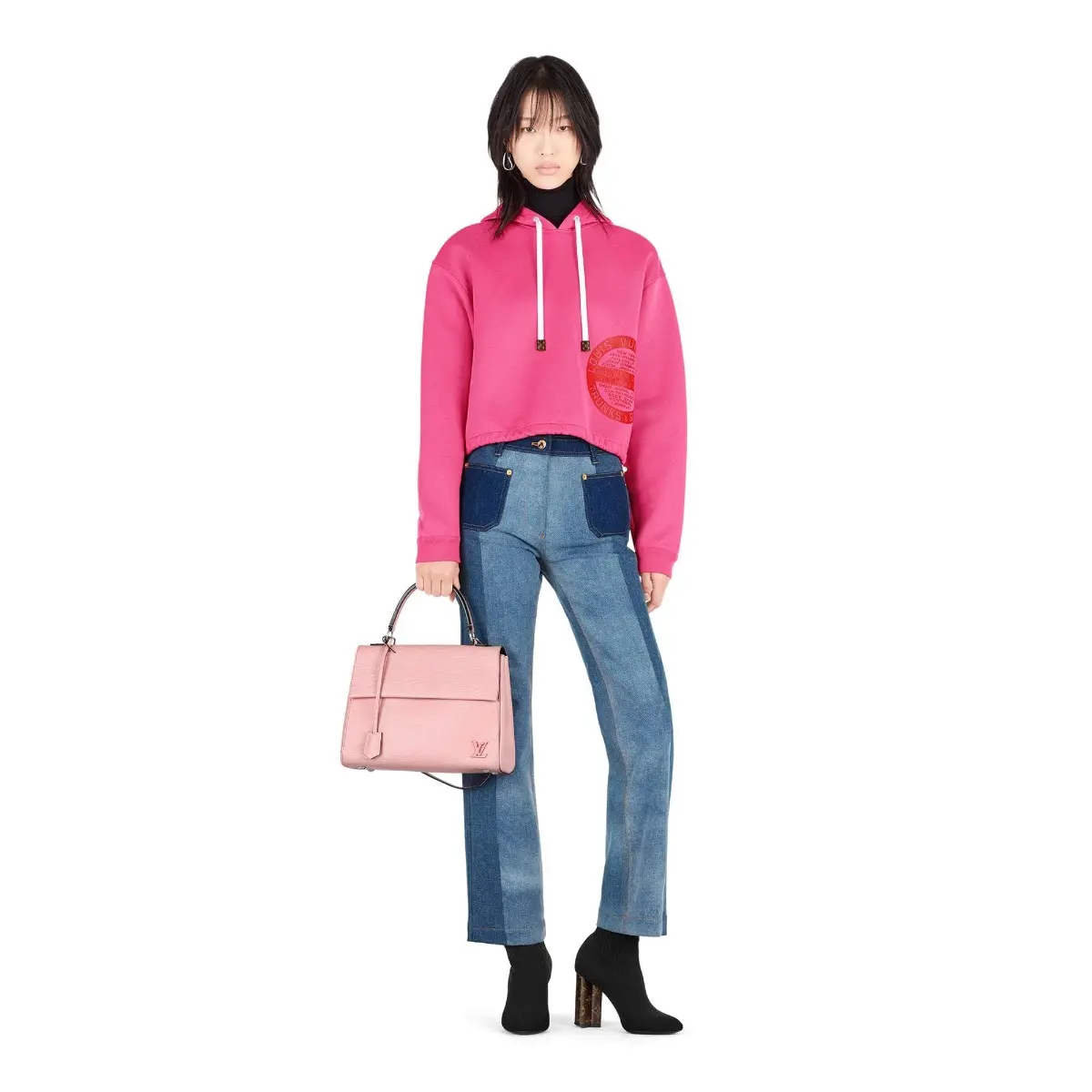 2019 epi inspires nicolas ghesquiere cluny mm rose ballerine m41334 3 2019 epi inspires nicolas ghesquiere cluny mm rose ballerine m41334 3