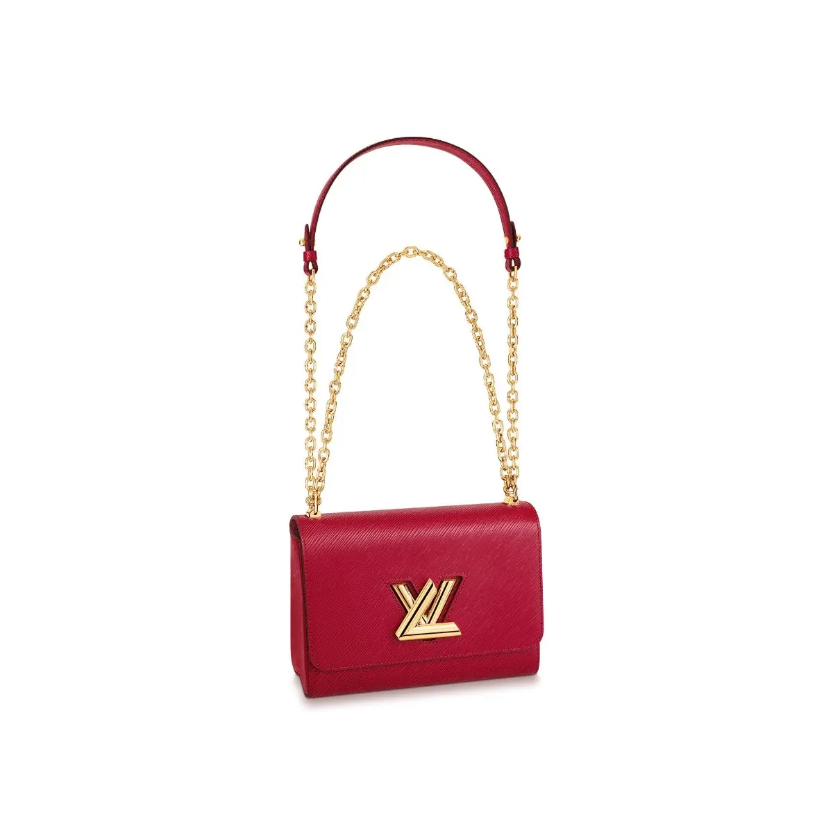 2019 epi leather twist mm red hl m50275 1
