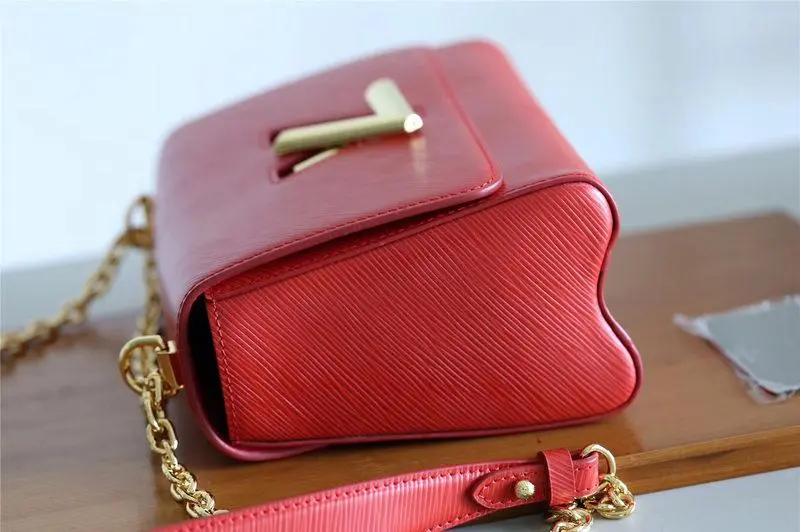 2019 epi leather twist mm red hl m50275 4